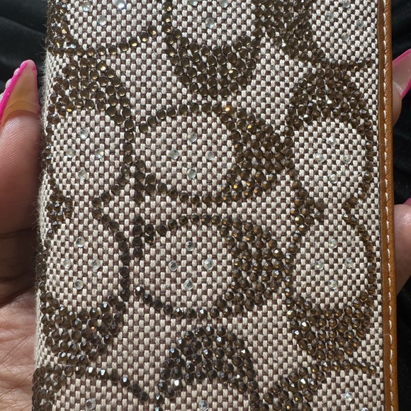 Coach Trail Bag Crystal Jacquard purse and wallet. Selling as a set. - Picture 12 of 13